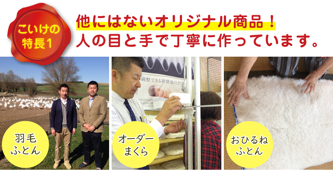 おふとんのこいけ