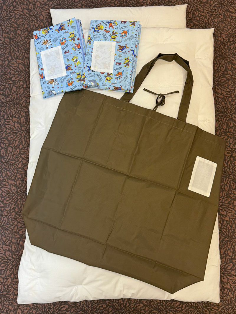 【お昼寝布団セット】 保育園幼稚園お昼寝用 はたらくどうぶつ青