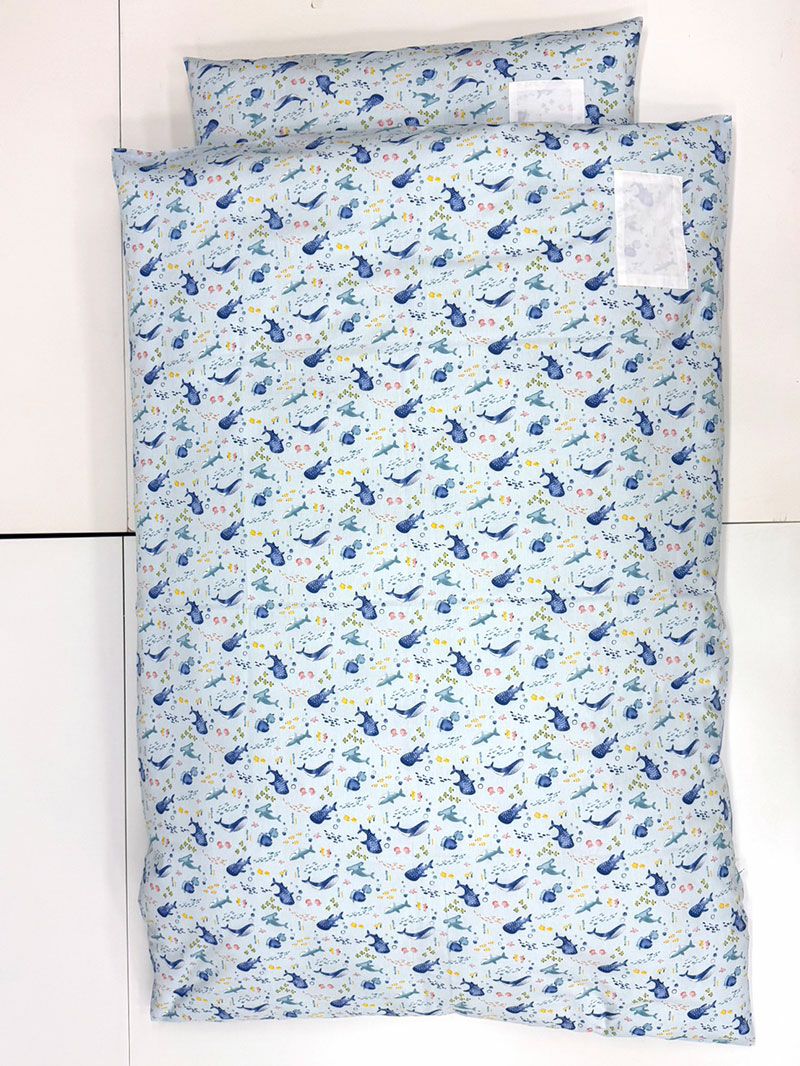 【お昼寝布団セット】 保育園幼稚園お昼寝用 海みずいろ