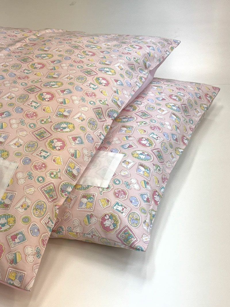 【お昼寝布団セット】 保育園幼稚園お昼寝用 ファンシーアニマルピンク