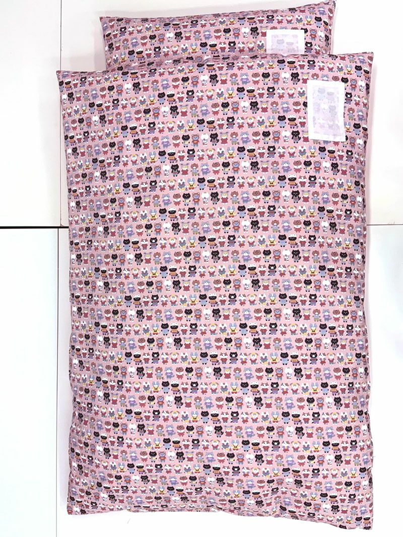 【お昼寝布団セット】 保育園幼稚園お昼寝用 ねこ